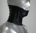 Leather Neck Corset | Structured Posture Collar with Lace-Up Closure